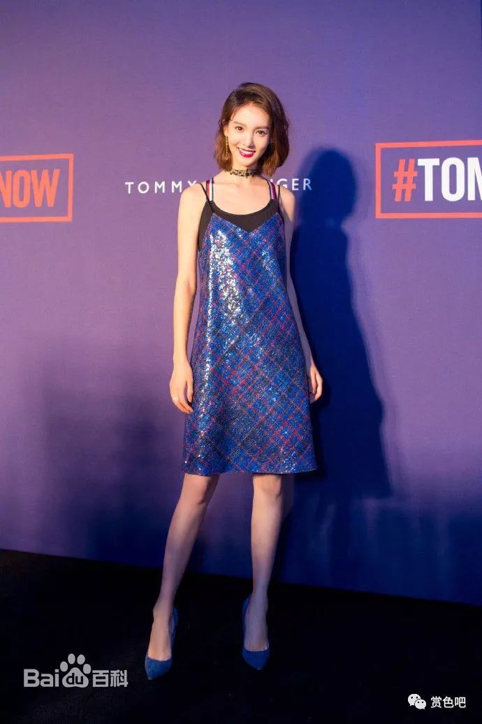 金晨的唯美甜美的写真,眼睛深邃的女星金晨