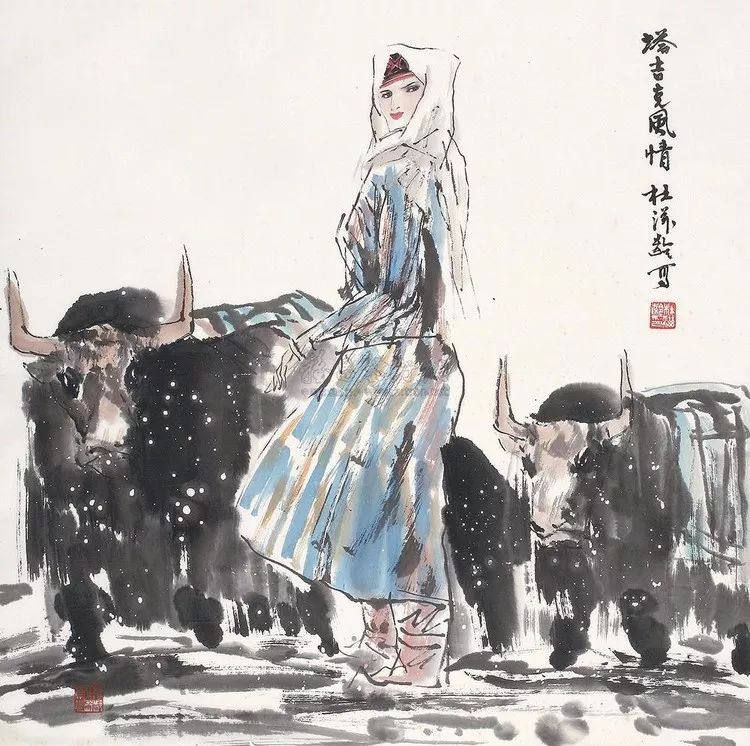 他从一个普通的美术编辑，到成就斐然的专业画家