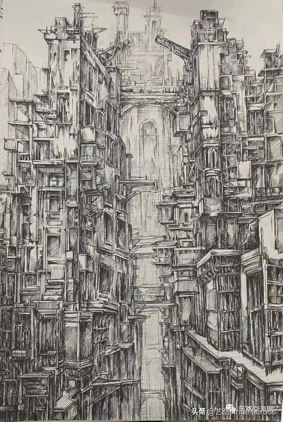 艺路交流网－素描网展2021入选作品（一）