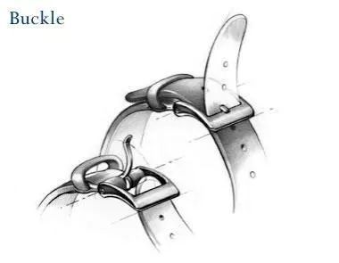 腕表的表扣教程,腕表合集图片大全