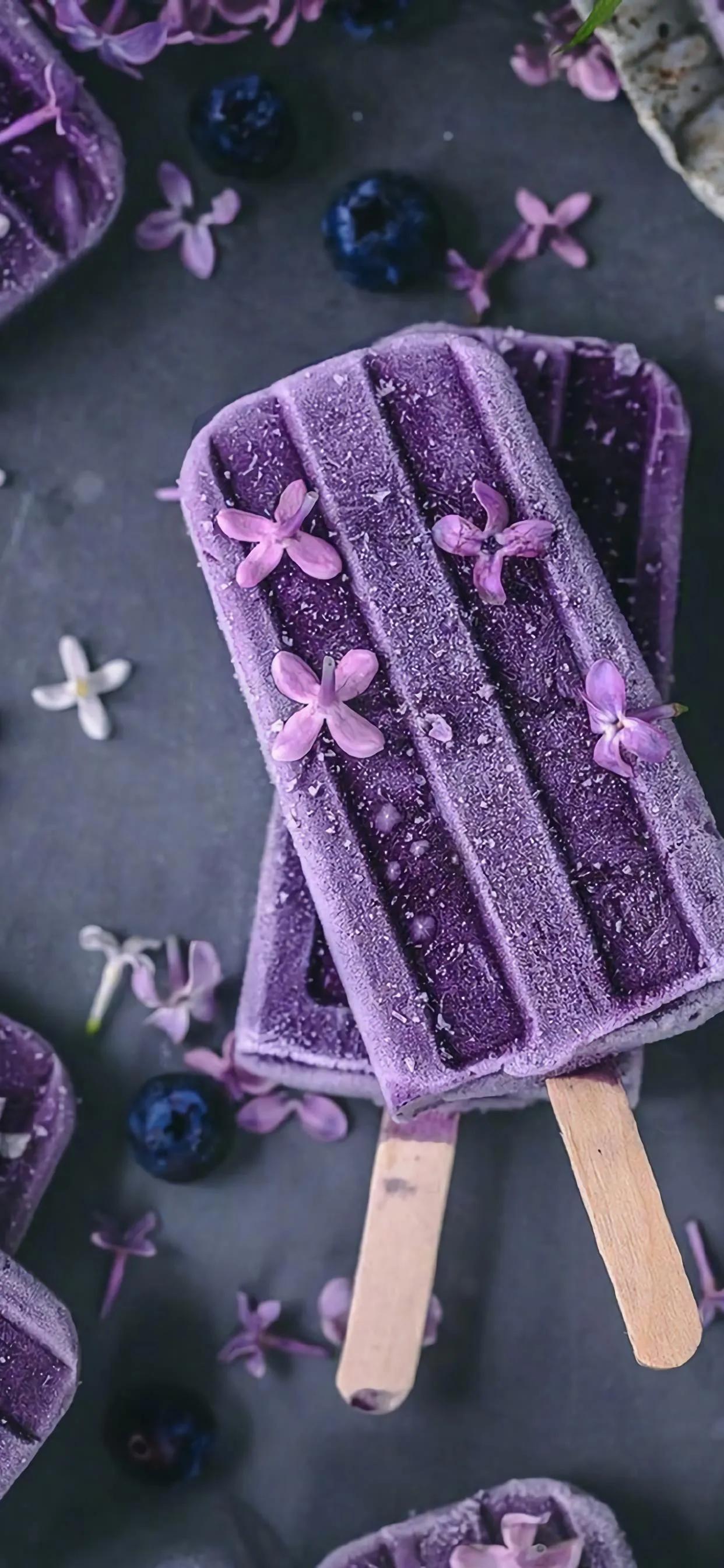 紫色壁纸星空壁纸,紫色菊花风景美图壁纸