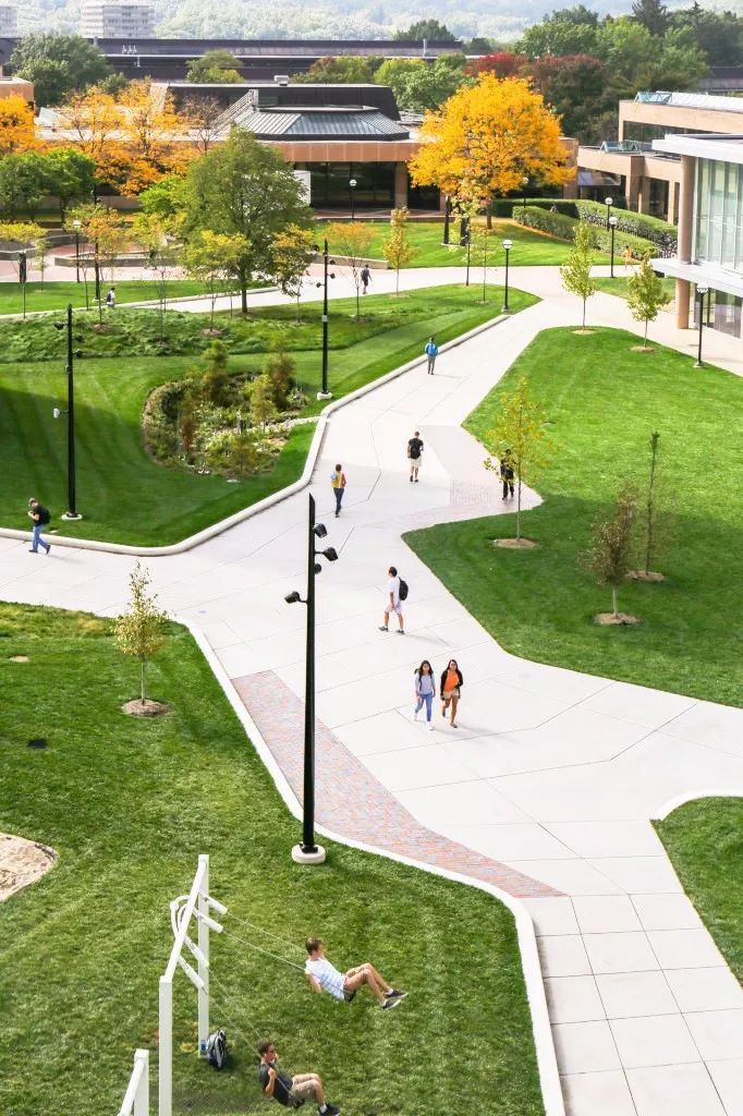 一条景观步道,一条景观路设计图片