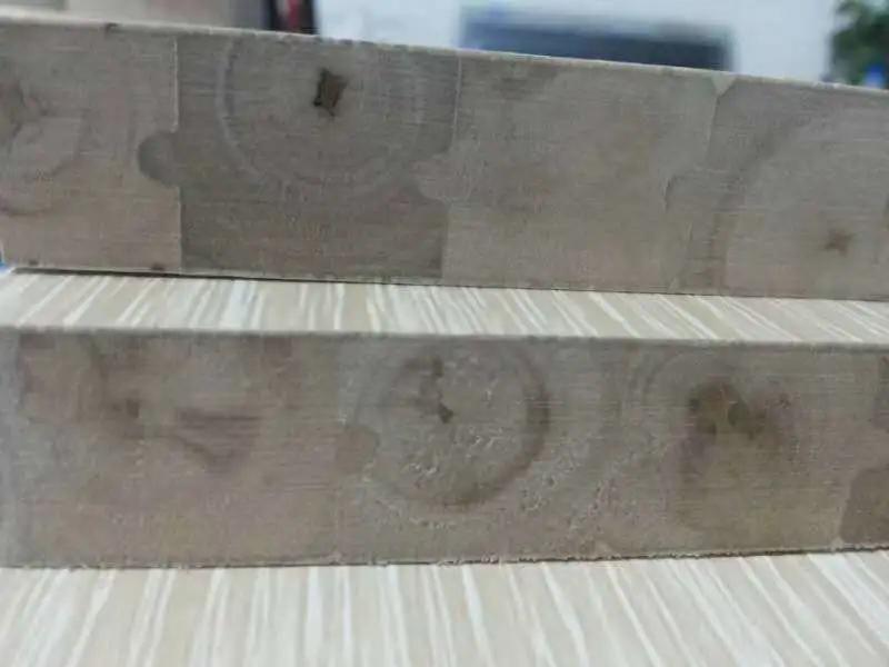 红栎木拼接板,油栎木封边效果