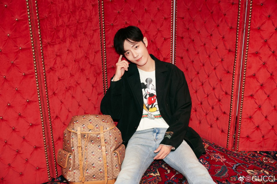 最大胆又最正经，肖战和Gucci