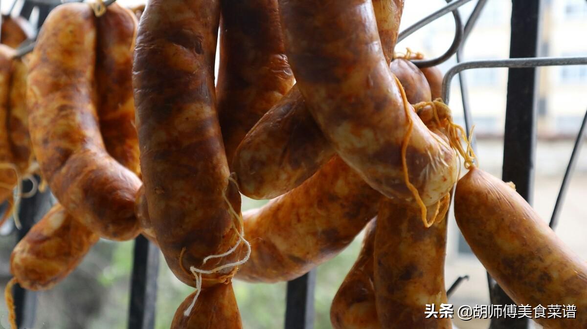 30斤香肠的配方比例,全国39种香肠的配方制作