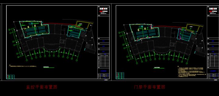 海康威视监控机房设计图纸,海康威视平面设计