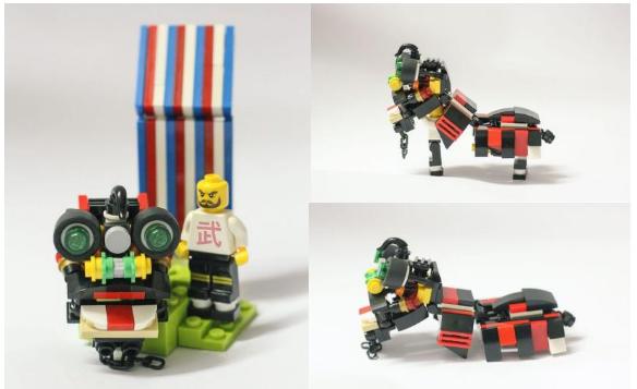 乐高大神洪子健发布自制舞狮套装，看完作品你愿意买单吗？