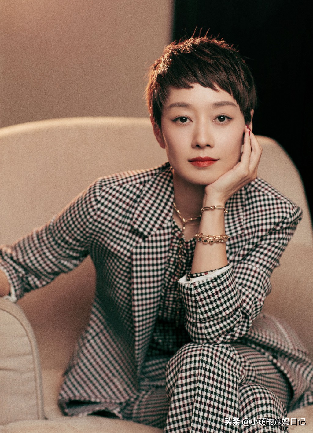 30-40岁洋气短烫卷发减龄怎么打理,30-40岁洋气短烫卷发减龄