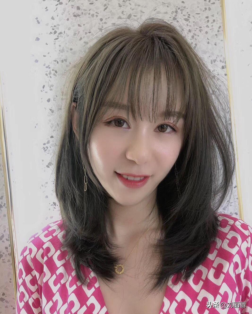 减龄锁骨发可扎可散的发型初恋头,锁骨发2023爆款洋气