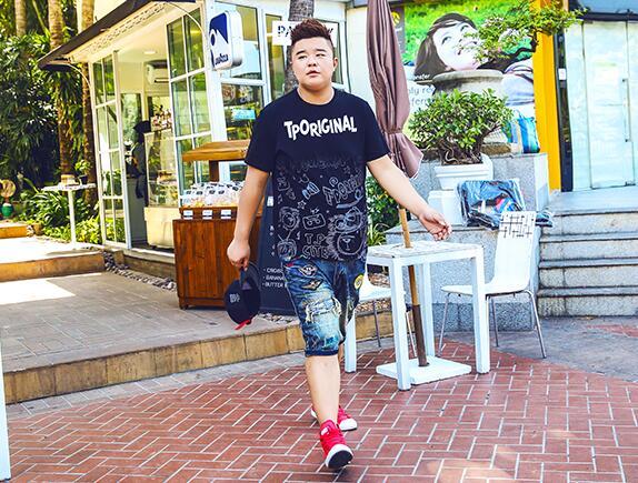 胖哥哥大码情侣装,胖哥哥大码男套装春秋