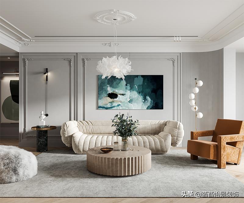 现代极简轻奢法式,不被定义的现代法式去繁杂存雅致