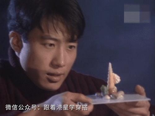 黎明原振侠西装,黎明原振侠穿搭黑皮衣