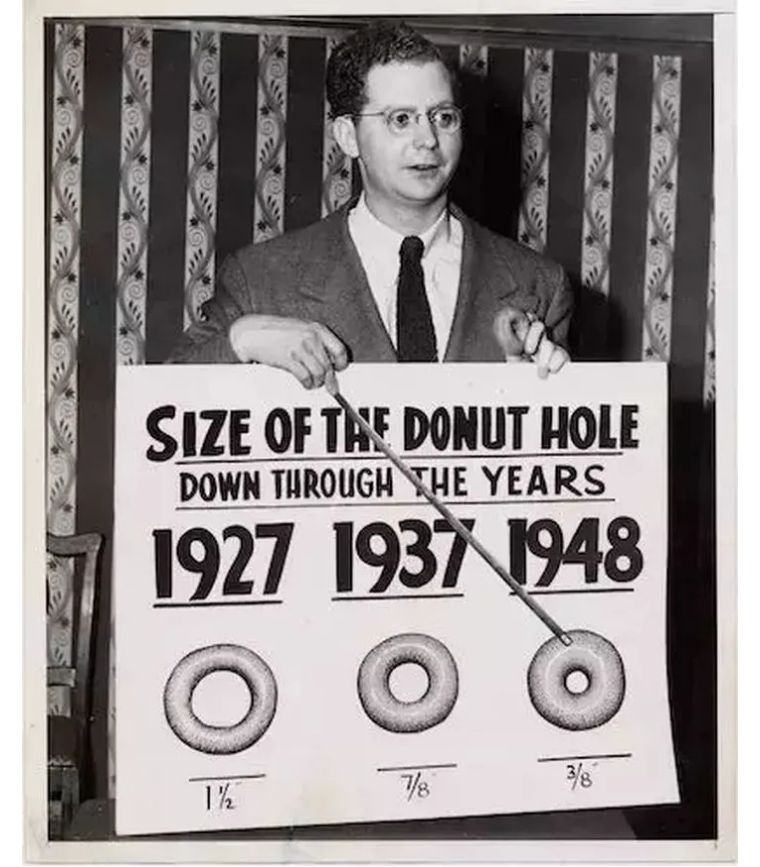 甜甜圈中间为啥有个洞？