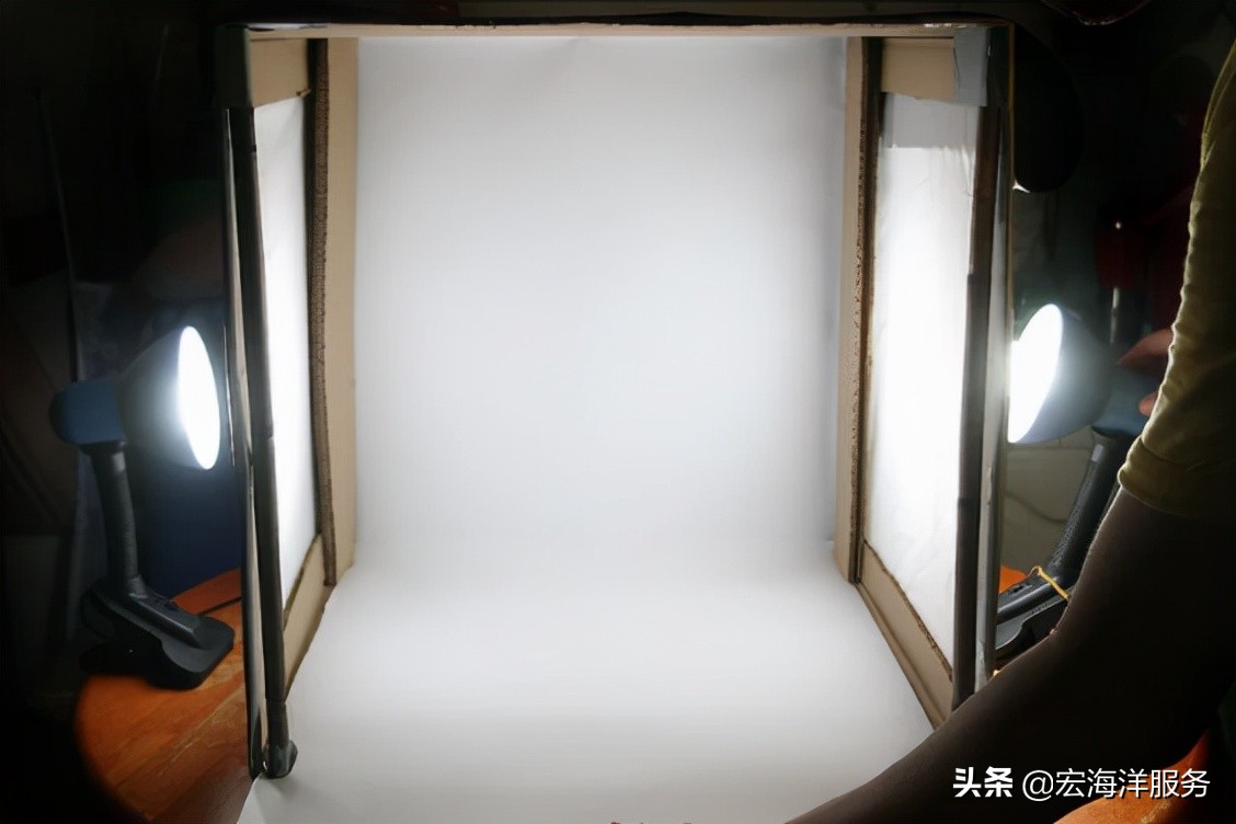 如何用最低成本制作灯箱,如何低成本打造摄影棚