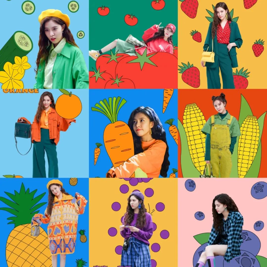 多种颜色不同穿搭风格轻松搭配,搭配参考一波简约耐看的穿搭示范