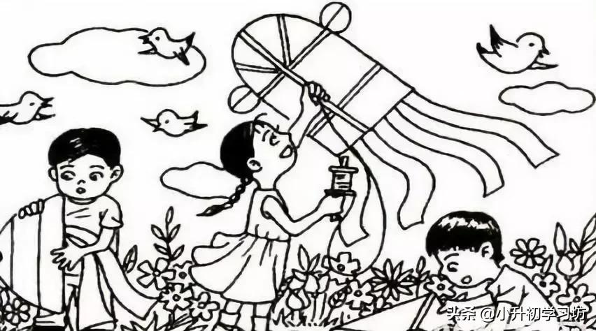 寒假专项训练一二三年级看图写话,开学整理书包看图写话