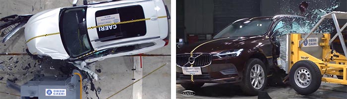 相比*萨特帕**的碰撞差评，全好评的沃尔沃到底有多耐撞，有人试过了