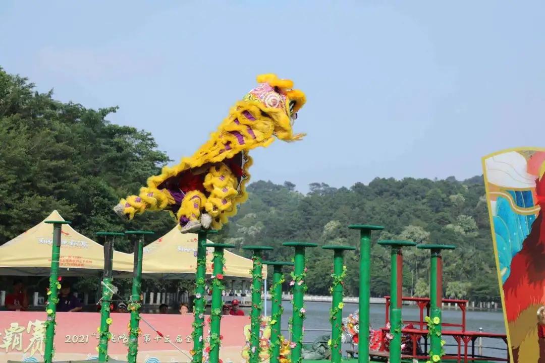 广州番禺沙头汀根龙狮团,番禺沙头龙狮团视频