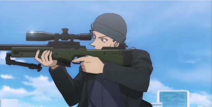 柯南m24绯色的子弹片尾,m24柯南超长预告