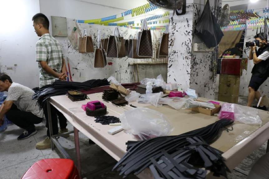 全球最大的上海假lv案件,全球最大假lv