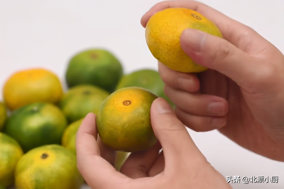 买橘子怎么挑果肉多,买橘子教程