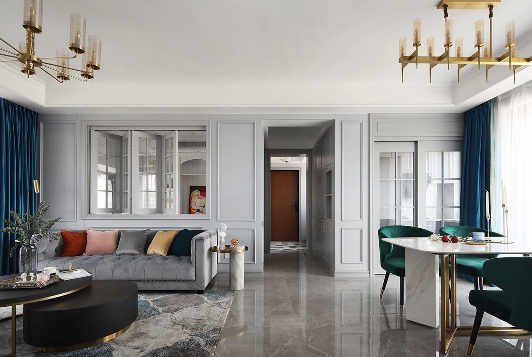 客厅沙发后面开窗户怎么装修好看,沙发后面有窗装修效果图