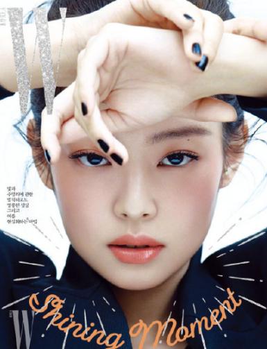 jennie六大女刊全满贯,韩国女爱豆人气前十名jennie