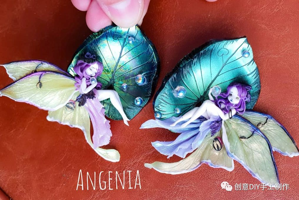 独一无二的软陶饰品,唤醒公主梦