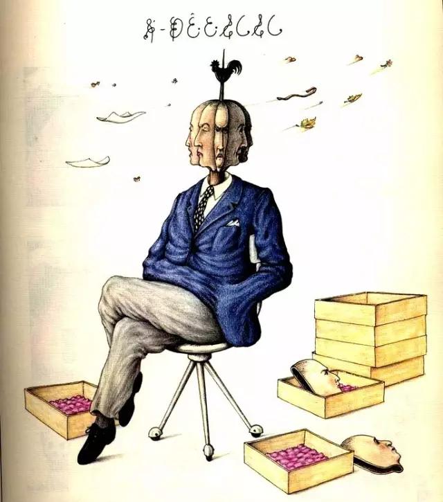 这本天马行空的百科全书有400多页，我却一个字都看不懂