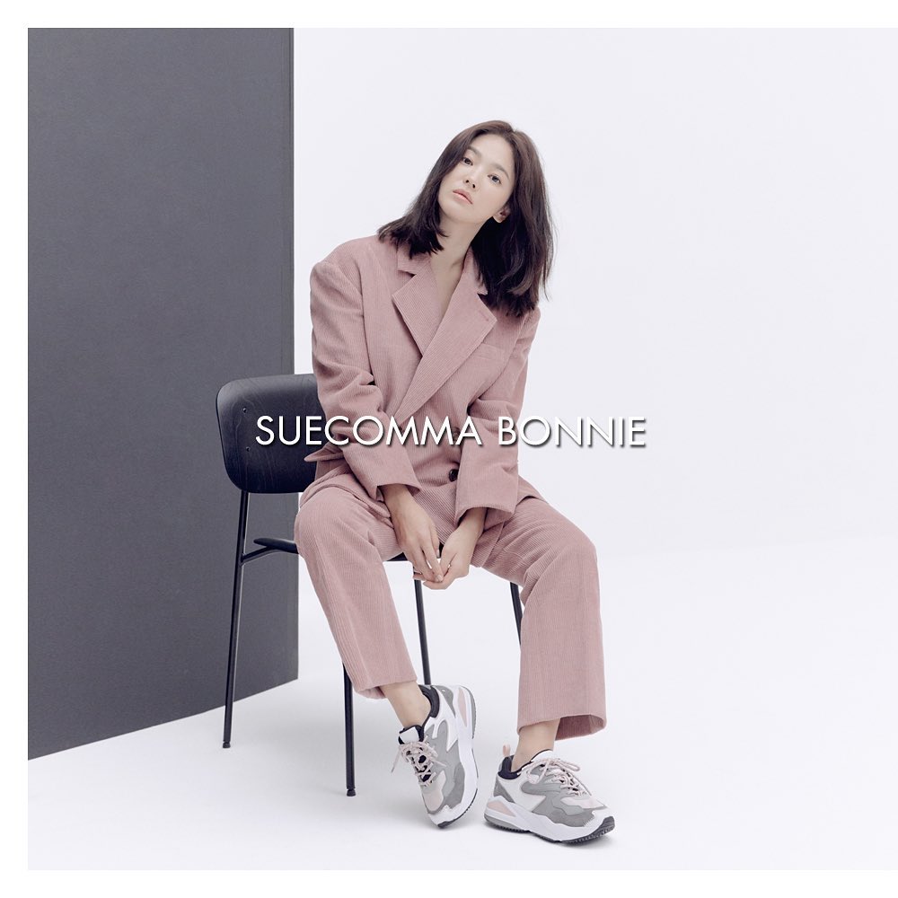 宋慧乔烟熏妆配运动鞋,韩国女星宋慧乔烟熏妆写真