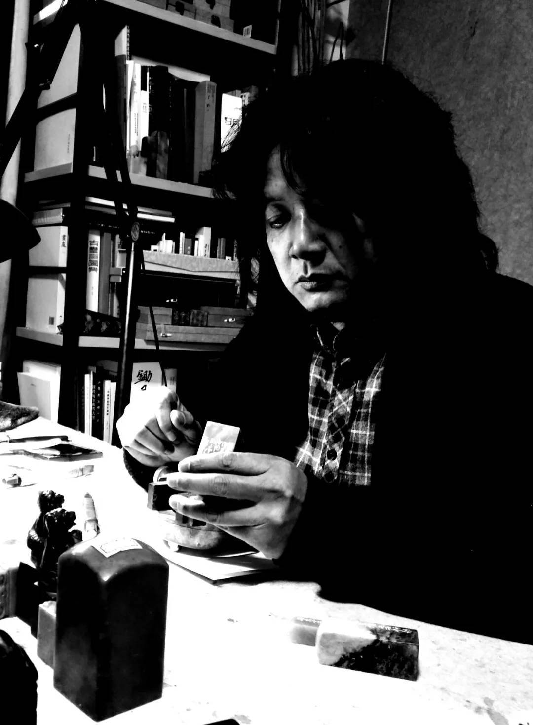 陈伯舸篆刻简介,心迹书法作品