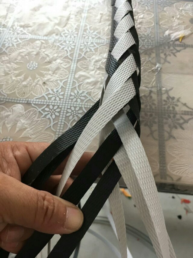 编筐图文,编筐立体花形教程