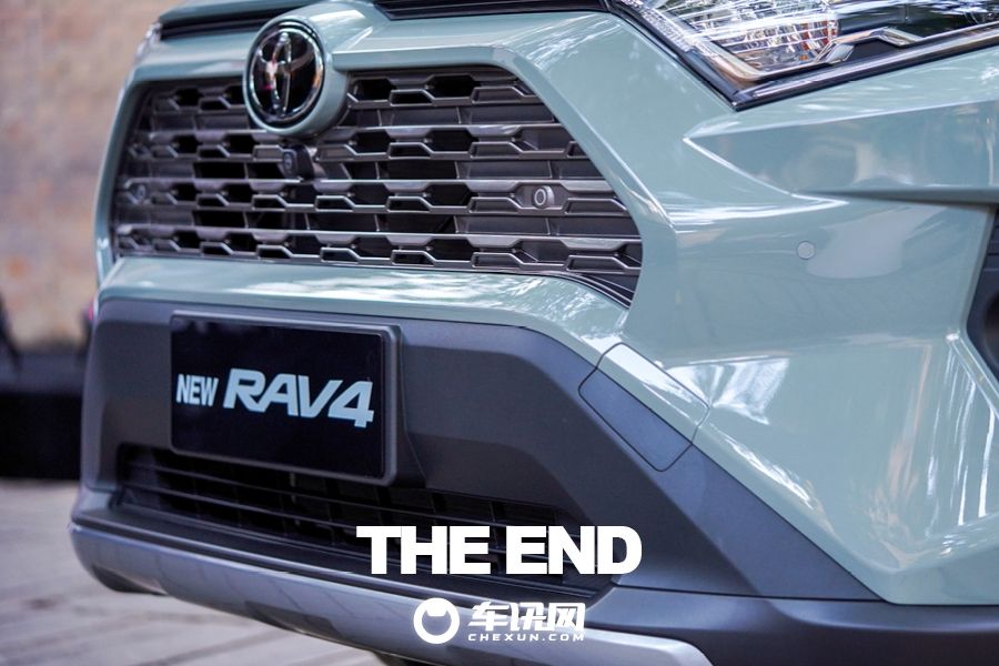 硬朗有型实拍全新丰田rav4荣放,全能中大型suv哪款最好
