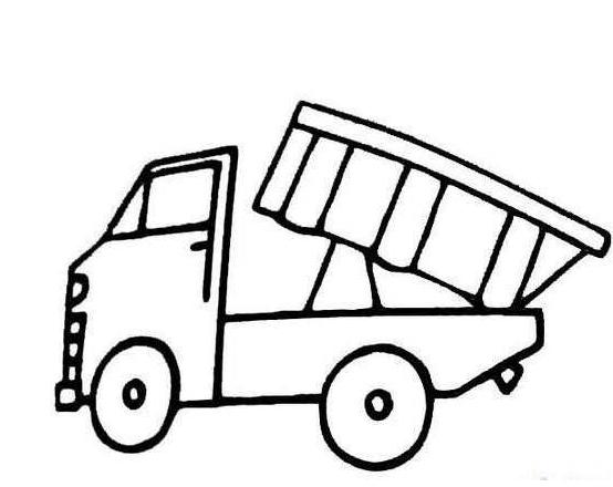 7-10岁汽车简笔画,小朋友画汽车简笔画大全