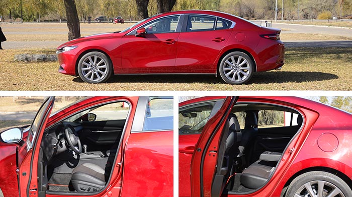 试驾2019款压燃式马自达3,2.0排量的马自达3老款车测评