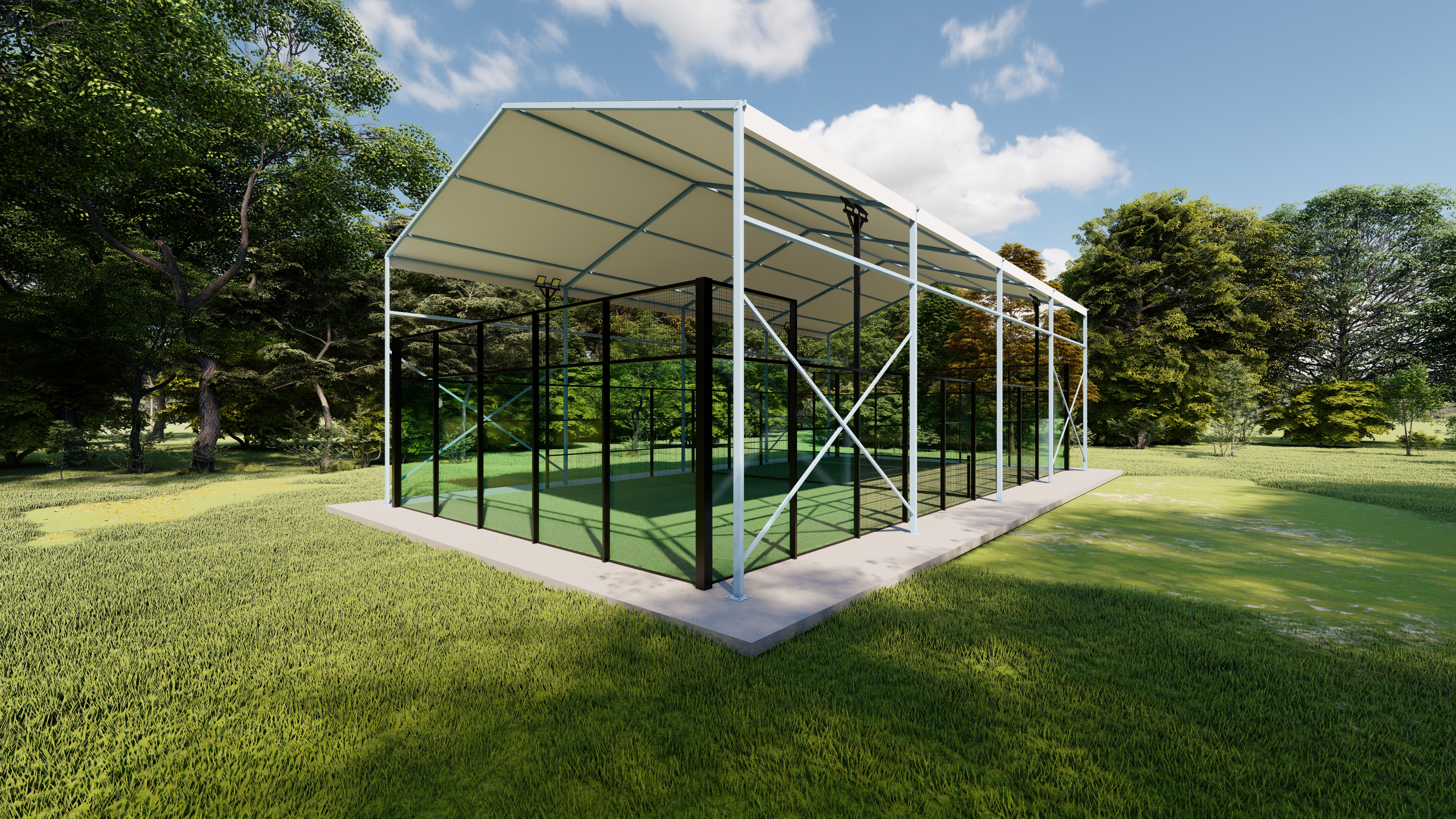 厂家专业设计制造篷房体育馆|丰名实业为你的青春保驾护航