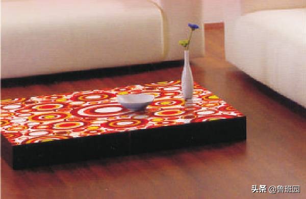 uv打印茶几,uv打印家具效果