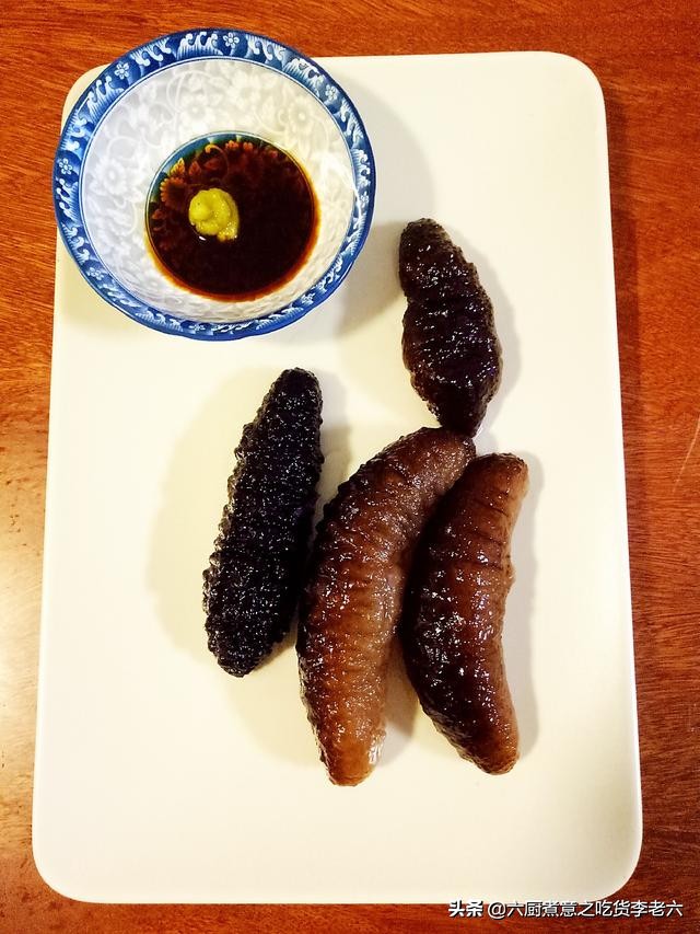 海参刺身的正确吃法,海参刺身吃法大全