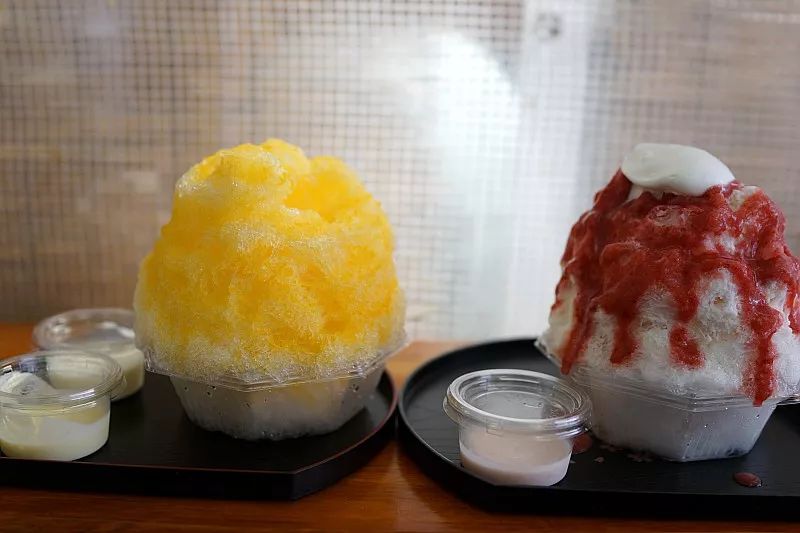 日式刨冰和雪花冰区别,日本的刨冰是什么样子的