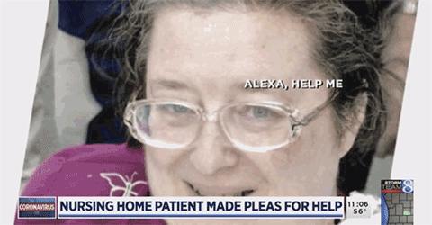 66岁的美国老人，临死前只能向智能音响求救