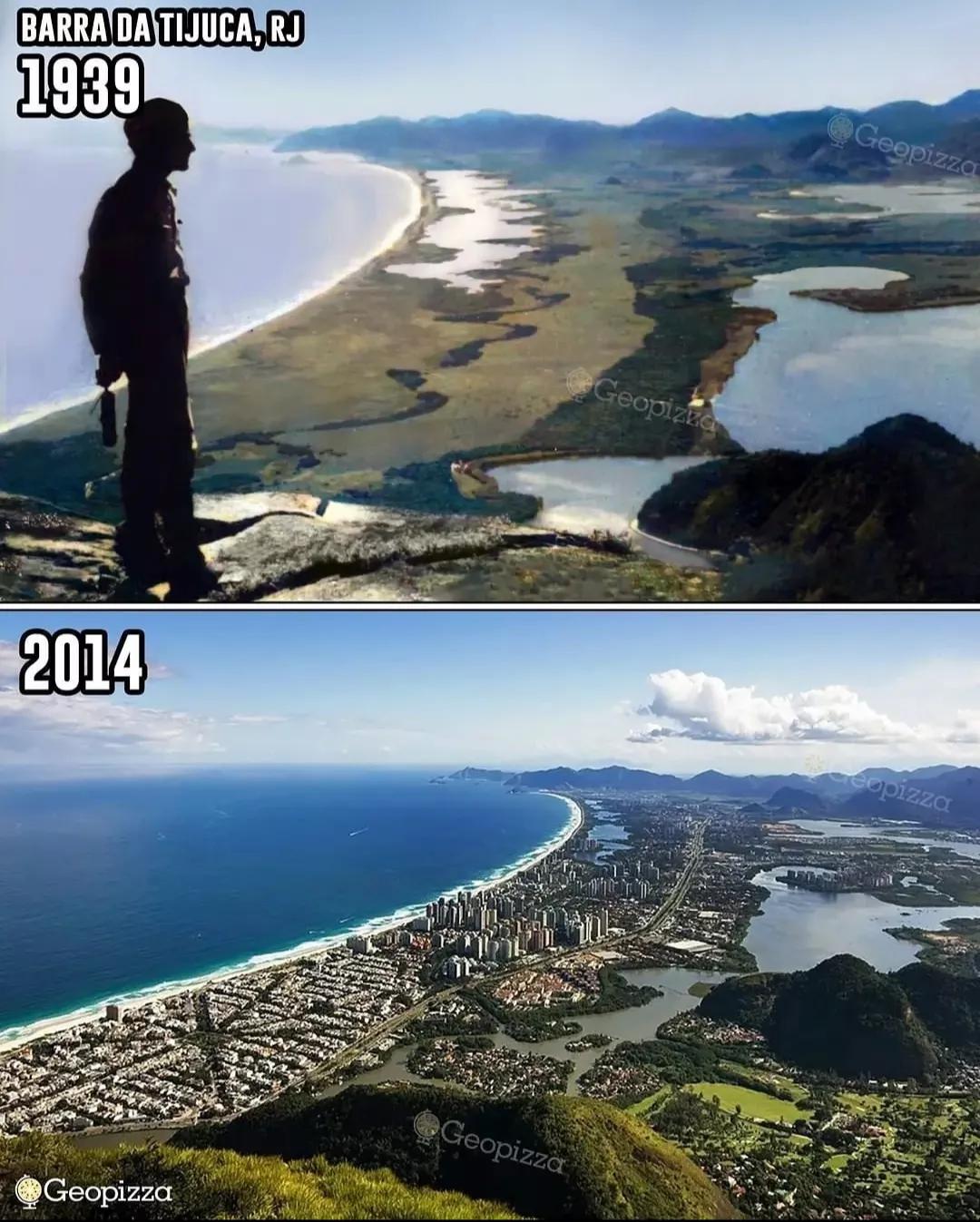 前20年和后20年对比照,十年前和现在的对比照