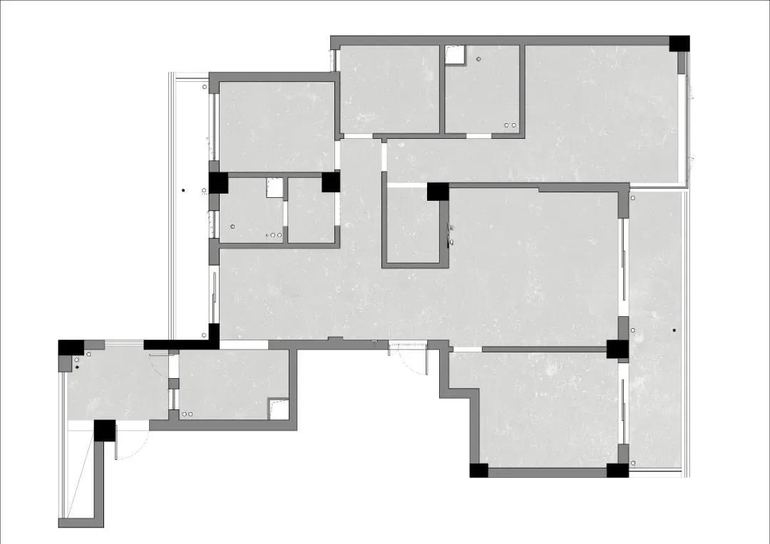 180平大平层轻奢5室两厅三卫装修,180平大平层2000一平的装修效果