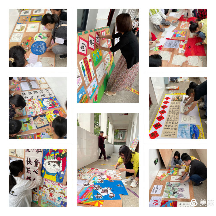 红领巾心向党我和祖国共成长绘画,红领巾心向党我在国旗下成长绘画