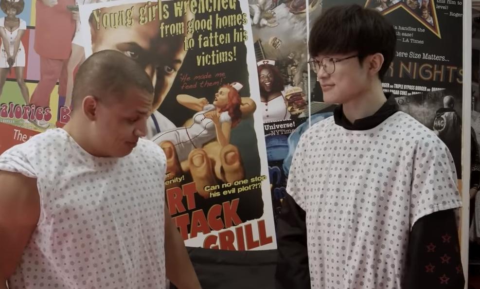 faker直播被人打,faker被吊打的名场面