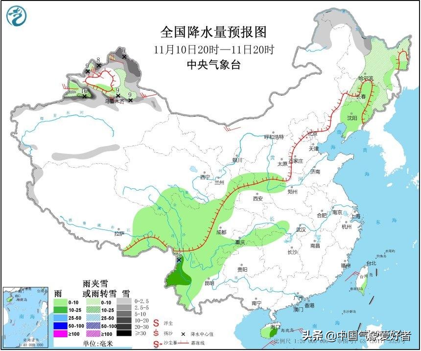 华北地区将迎来今年最强降雨,全国多地迎暴雨天气情况