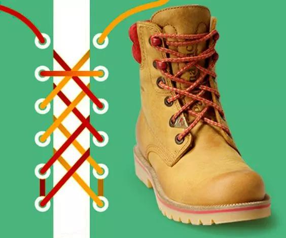 回头率100%的扎鞋带方法,鞋带花式系法简单回头率超高