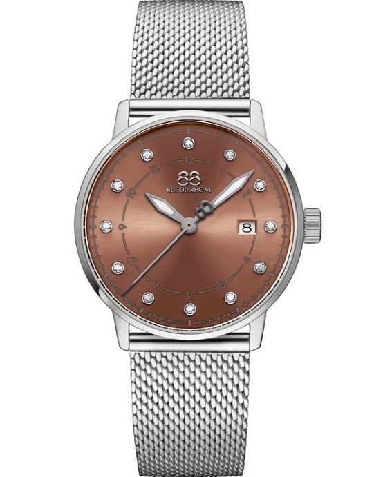 清新雅致，适合女士佩戴的88RUEDURHONE腕表
