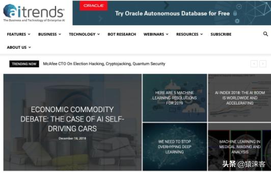 40个必读的AI/机器学习世界顶尖博客