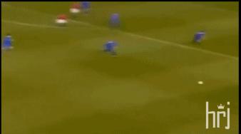 贝克汉姆长传慢动作解析,弧线球射门贝克汉姆教学