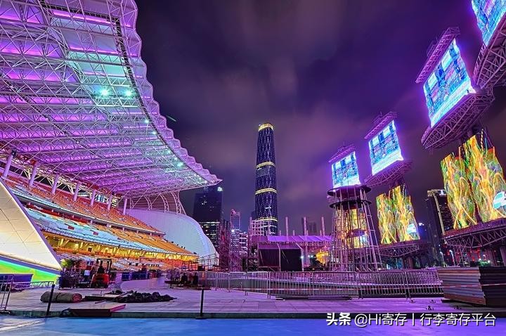 广州景点攻略行李寄存地方,广州旅游景点地铁线路图高清